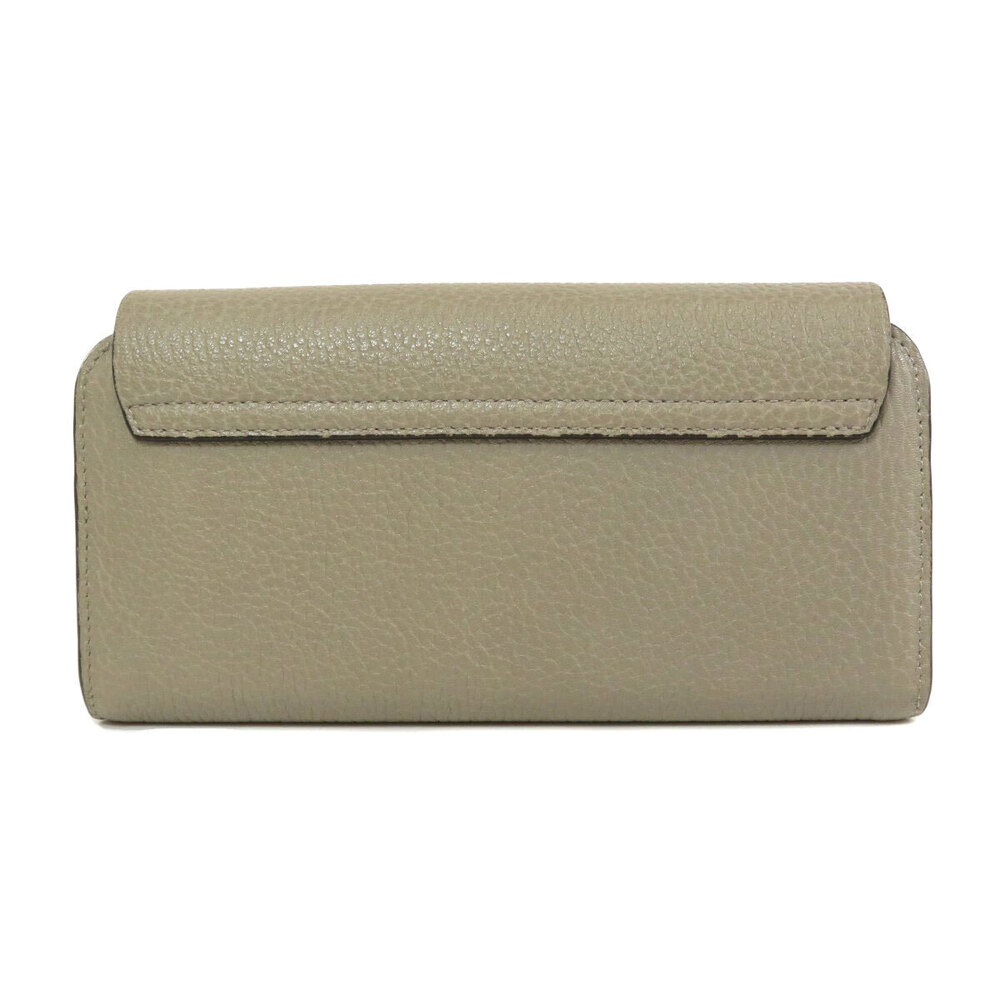 Chloe Wallet Leather DREW Long Black